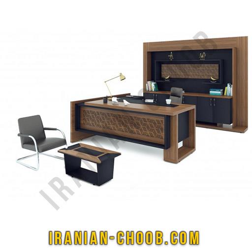 ست میز اداری مدل ژینورا کد ICMM138